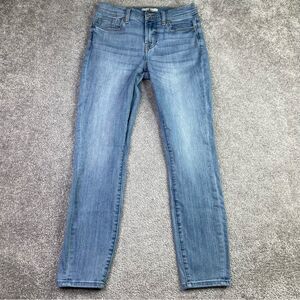 7 For All Mankind Gwenevere Jeans Women's 26 Blue Ankle Skinny Low Rise Denim